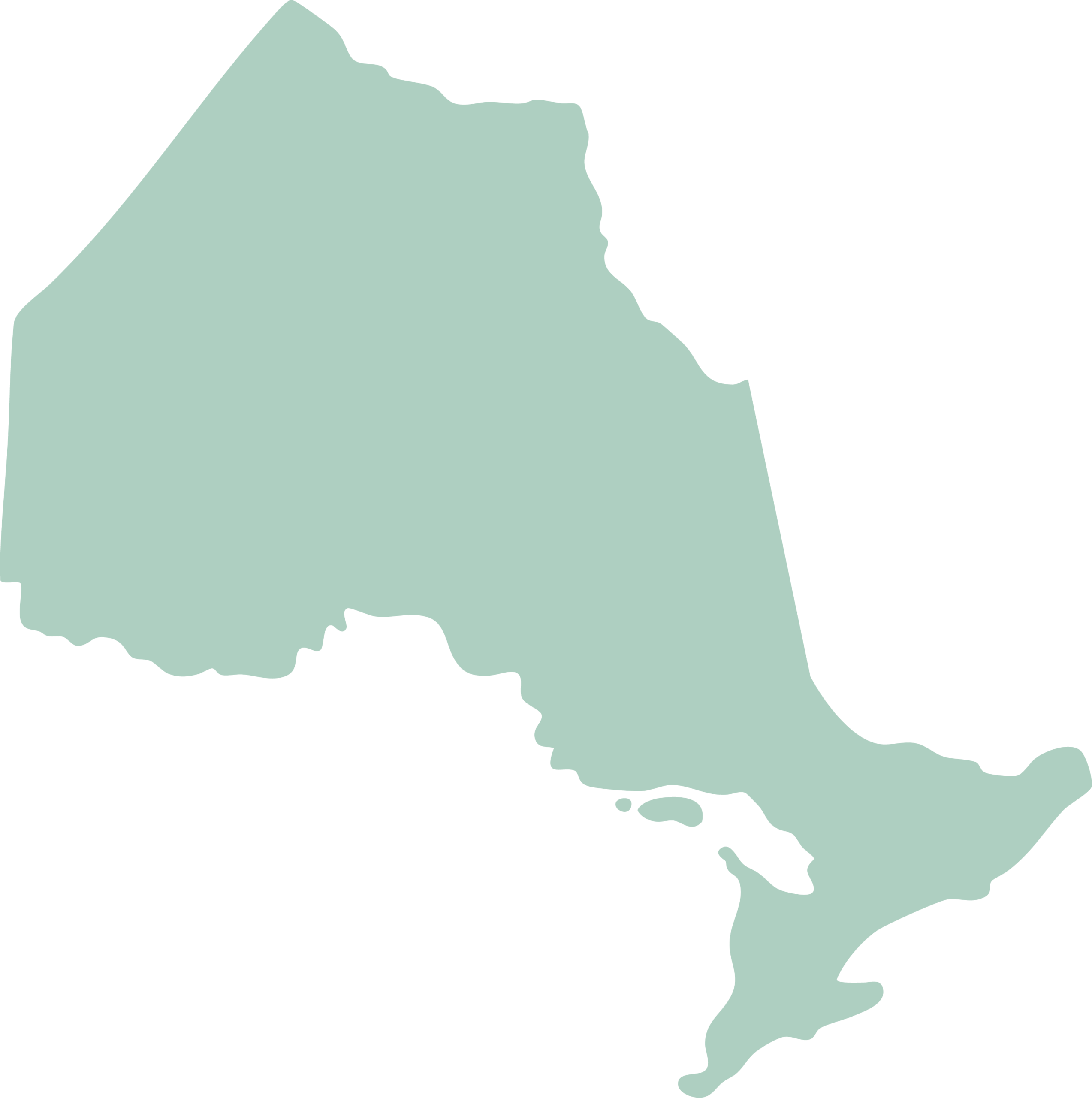Ontario Map New Image of the map of Ontario